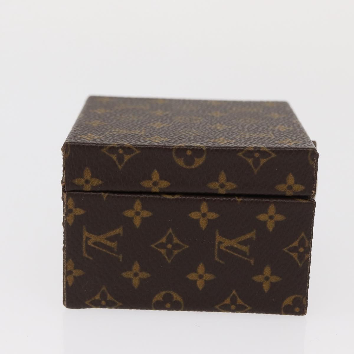 LOUIS VUITTON Monogram Eccrine Declaration Jewelry Box M21010 LV Auth 151367V
