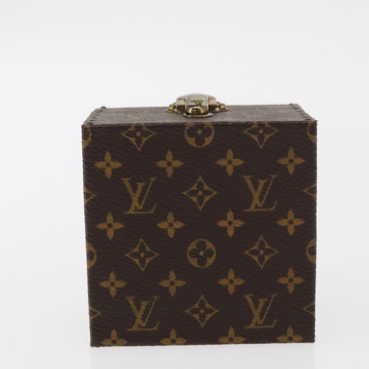 LOUIS VUITTON Monogram Eccrine Declaration Jewelry Box M21010 LV Auth 151367V