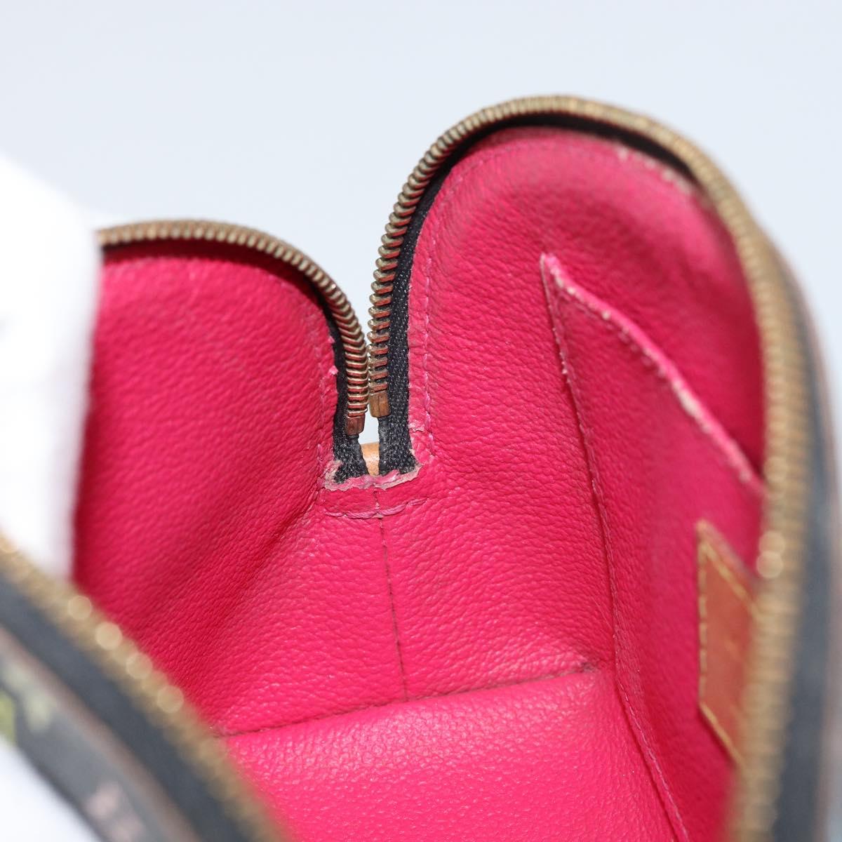 LOUIS VUITTON Monogram Multicolor Pochette Pouch Black M47355 LV Auth 151368V