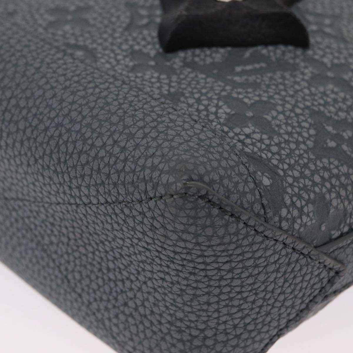 LOUIS VUITTON Taurillon Climbing Hobo Cruiser PM Bag Gray M20875 Auth 151374SM