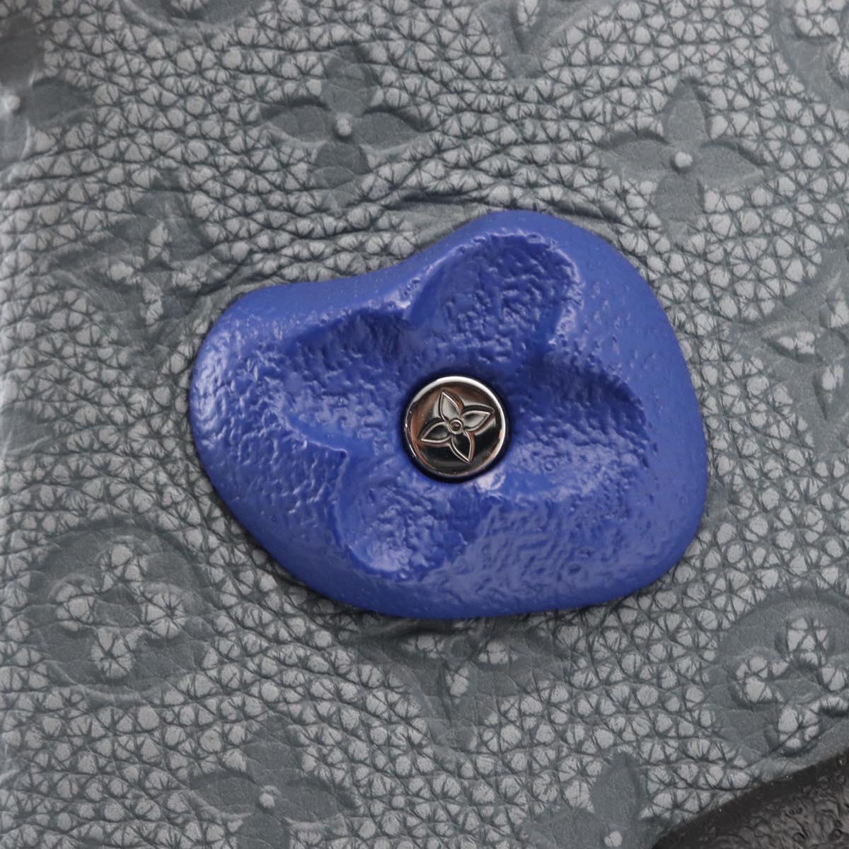 LOUIS VUITTON Taurillon Climbing Hobo Cruiser PM Bag Gray M20875 Auth 151374SM