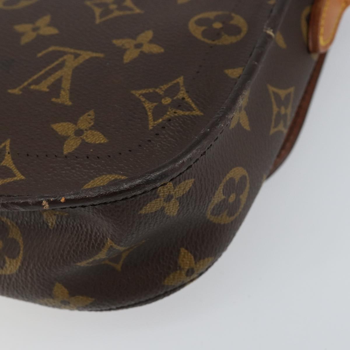 LOUIS VUITTON Monogram Saint Cloud MM Shoulder Bag M51243 LV Auth 151385