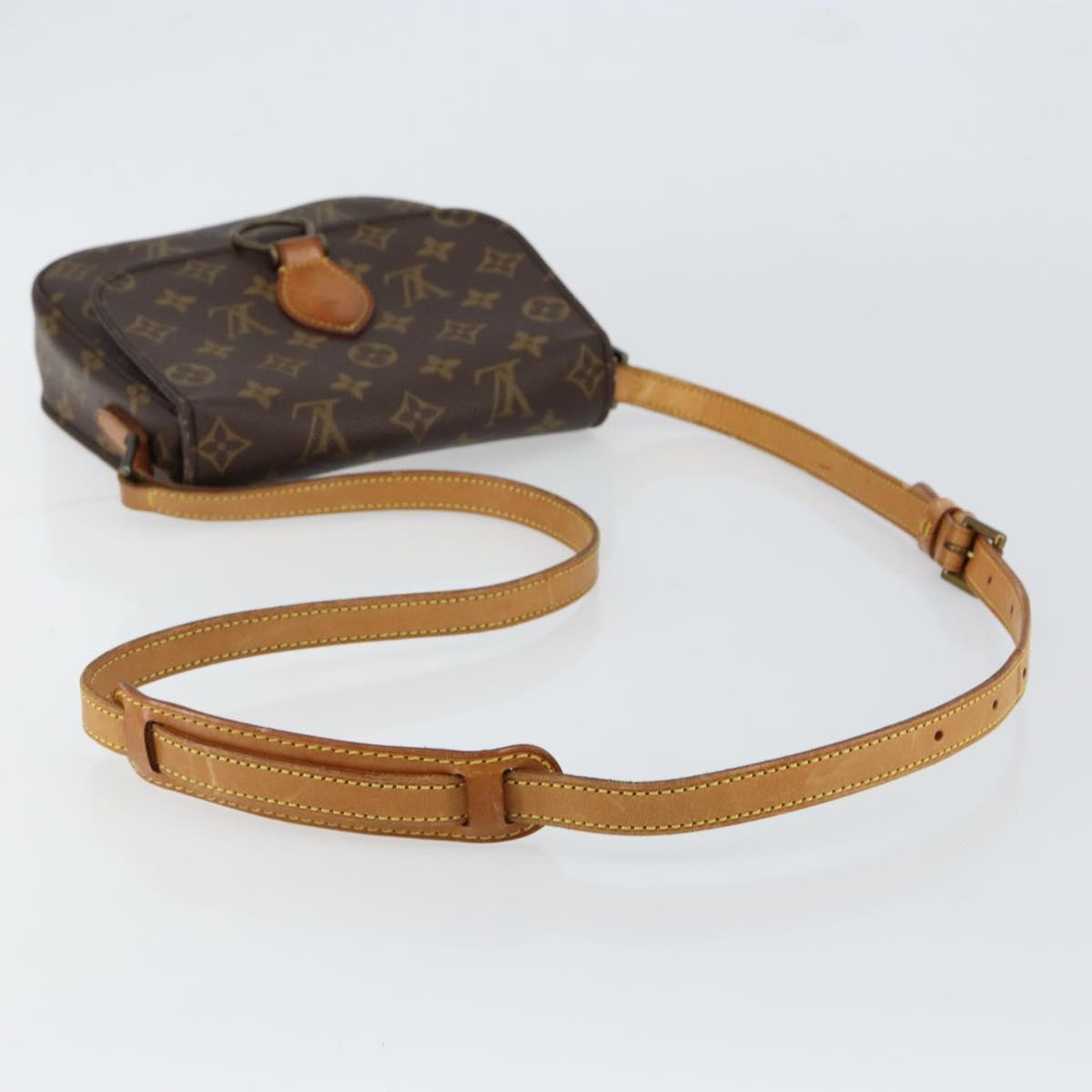 LOUIS VUITTON Monogram Saint Cloud MM Shoulder Bag M51243 LV Auth 151385