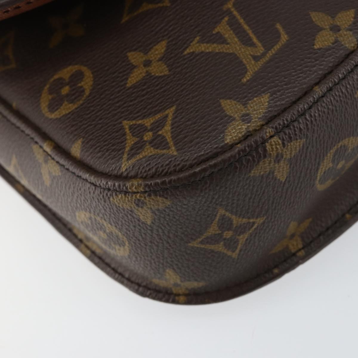 LOUIS VUITTON Monogram Saint Cloud MM Shoulder Bag M51243 LV Auth 151386