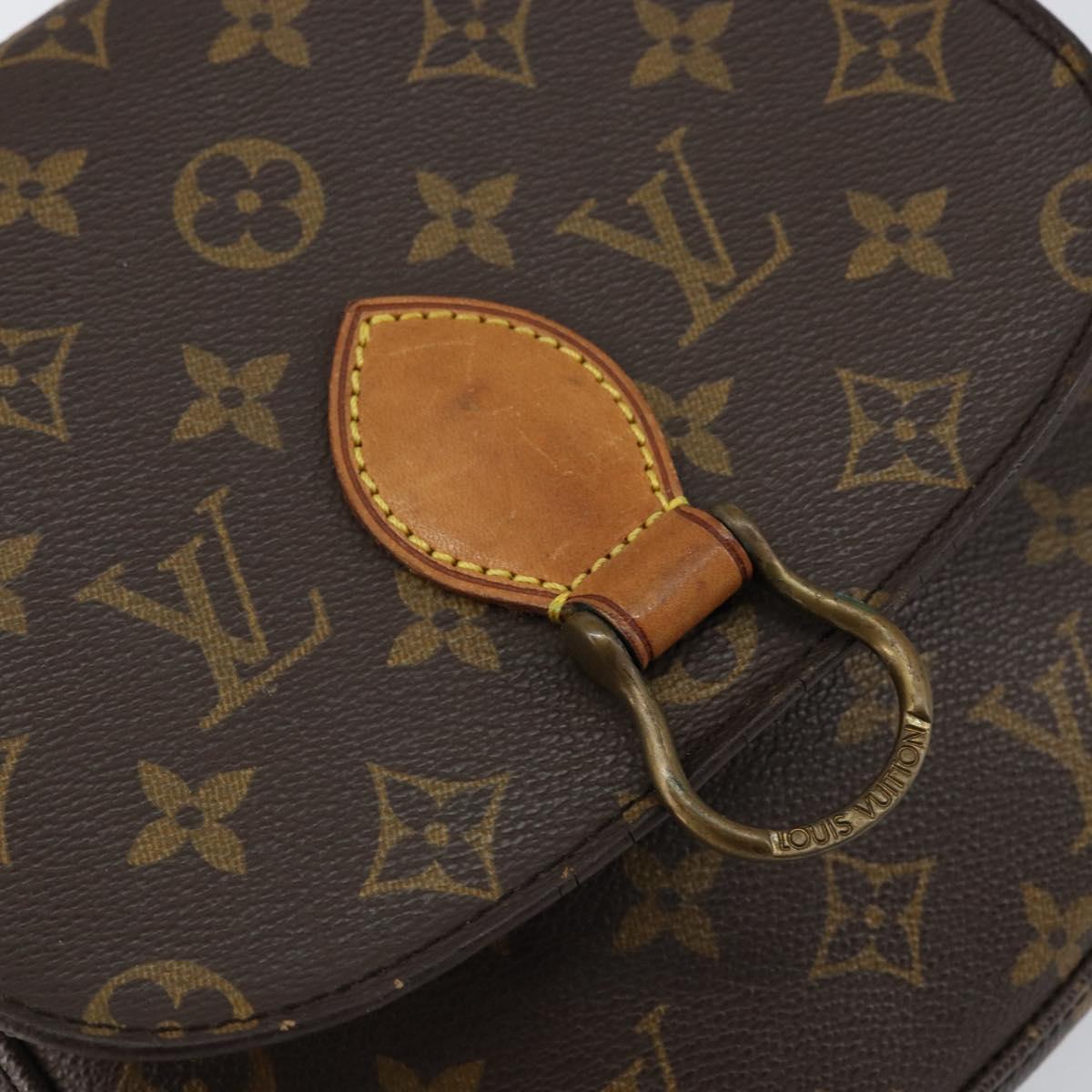 LOUIS VUITTON Monogram Saint Cloud MM Shoulder Bag M51243 LV Auth 151386