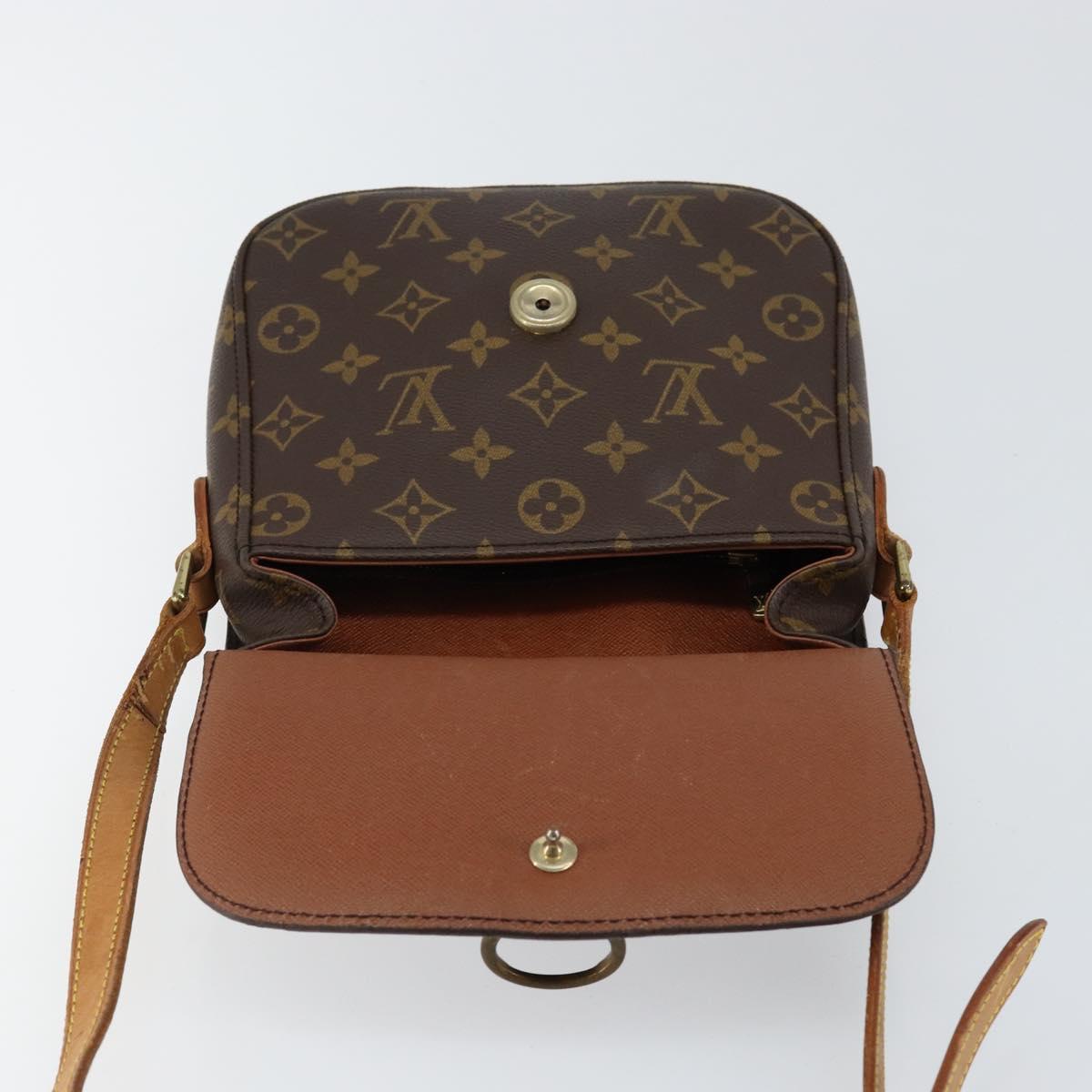 LOUIS VUITTON Monogram Saint Cloud MM Shoulder Bag M51243 LV Auth 151386
