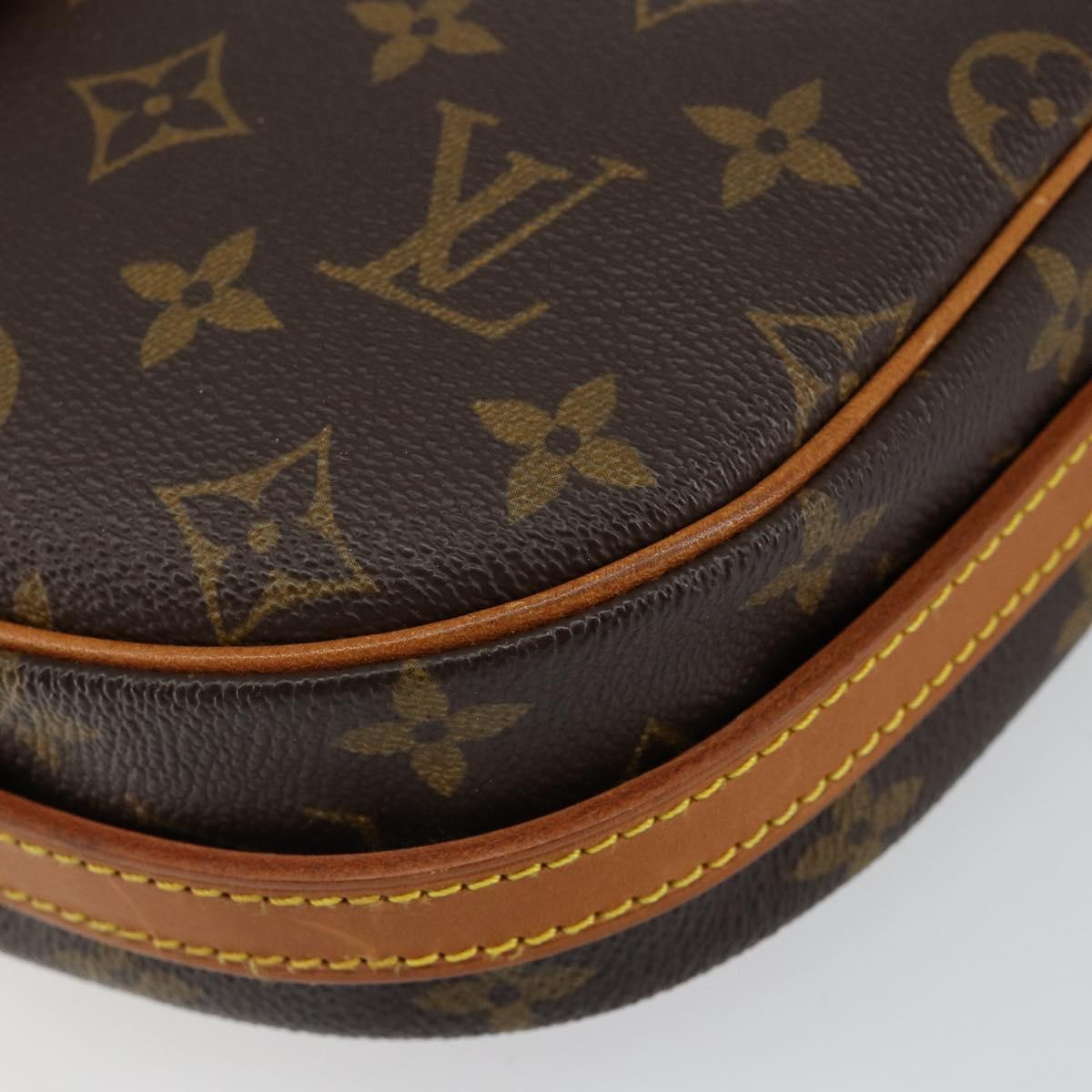 LOUIS VUITTON Monogram Jeune Fille MM Shoulder Bag M51226 LV Auth 151394