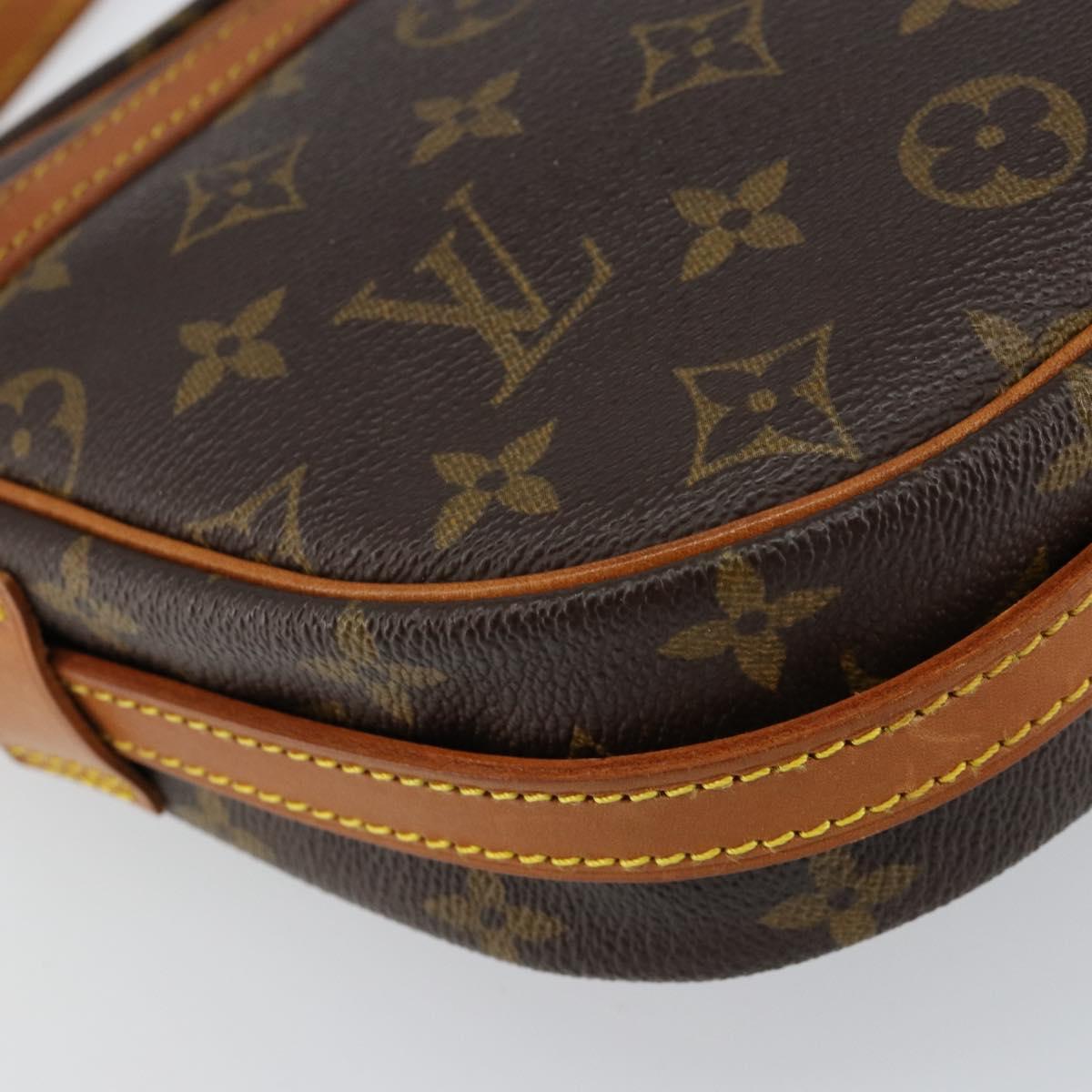 LOUIS VUITTON Monogram Jeune Fille MM Shoulder Bag M51226 LV Auth 151394