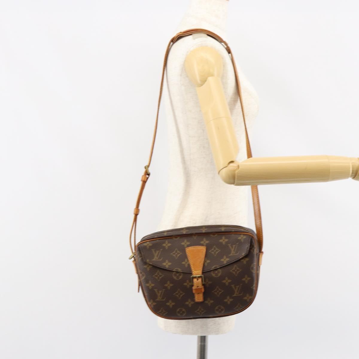 LOUIS VUITTON Monogram Jeune Fille MM Shoulder Bag M51226 LV Auth 151394