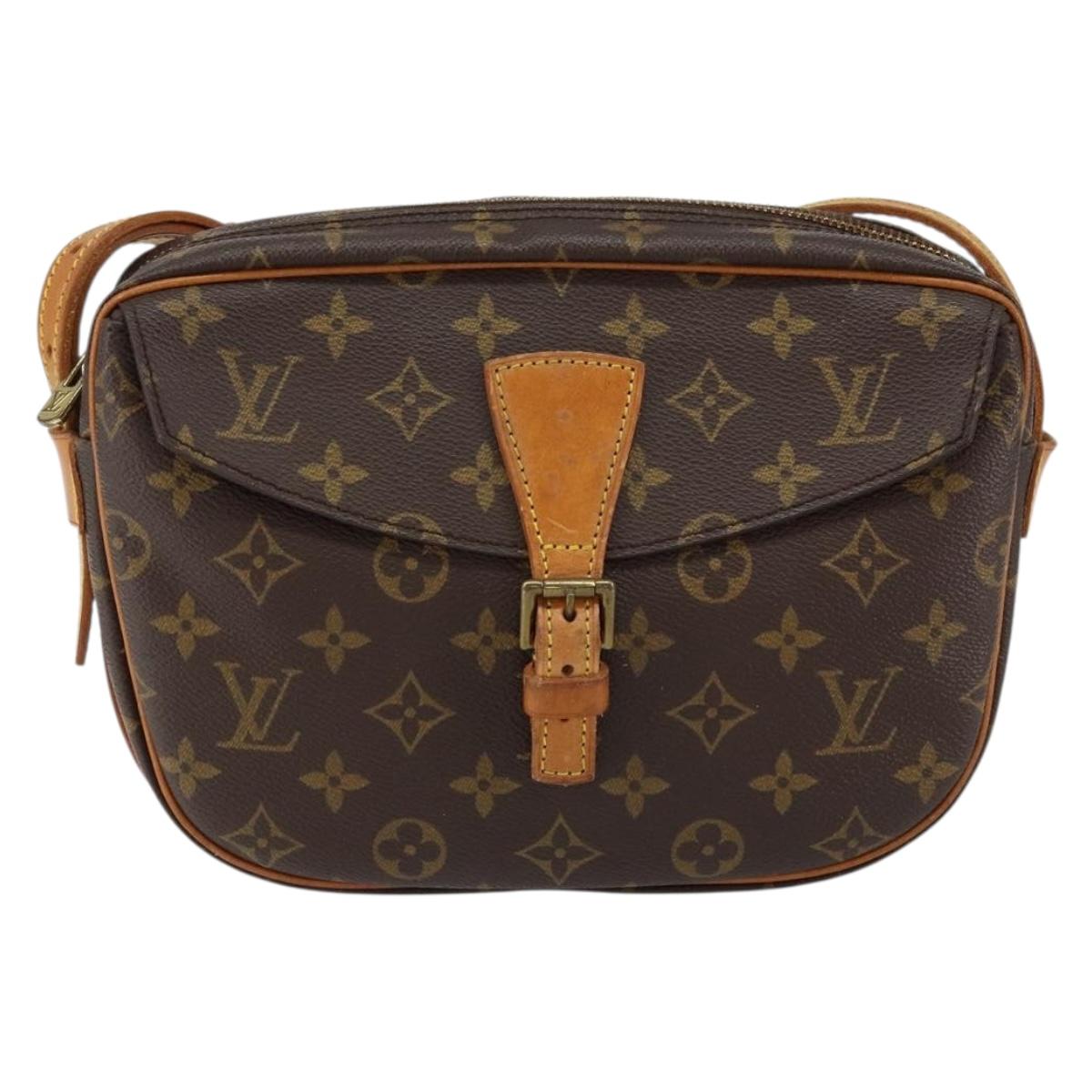 LOUIS VUITTON Monogram Jeune Fille MM Shoulder Bag M51226 LV Auth 151394