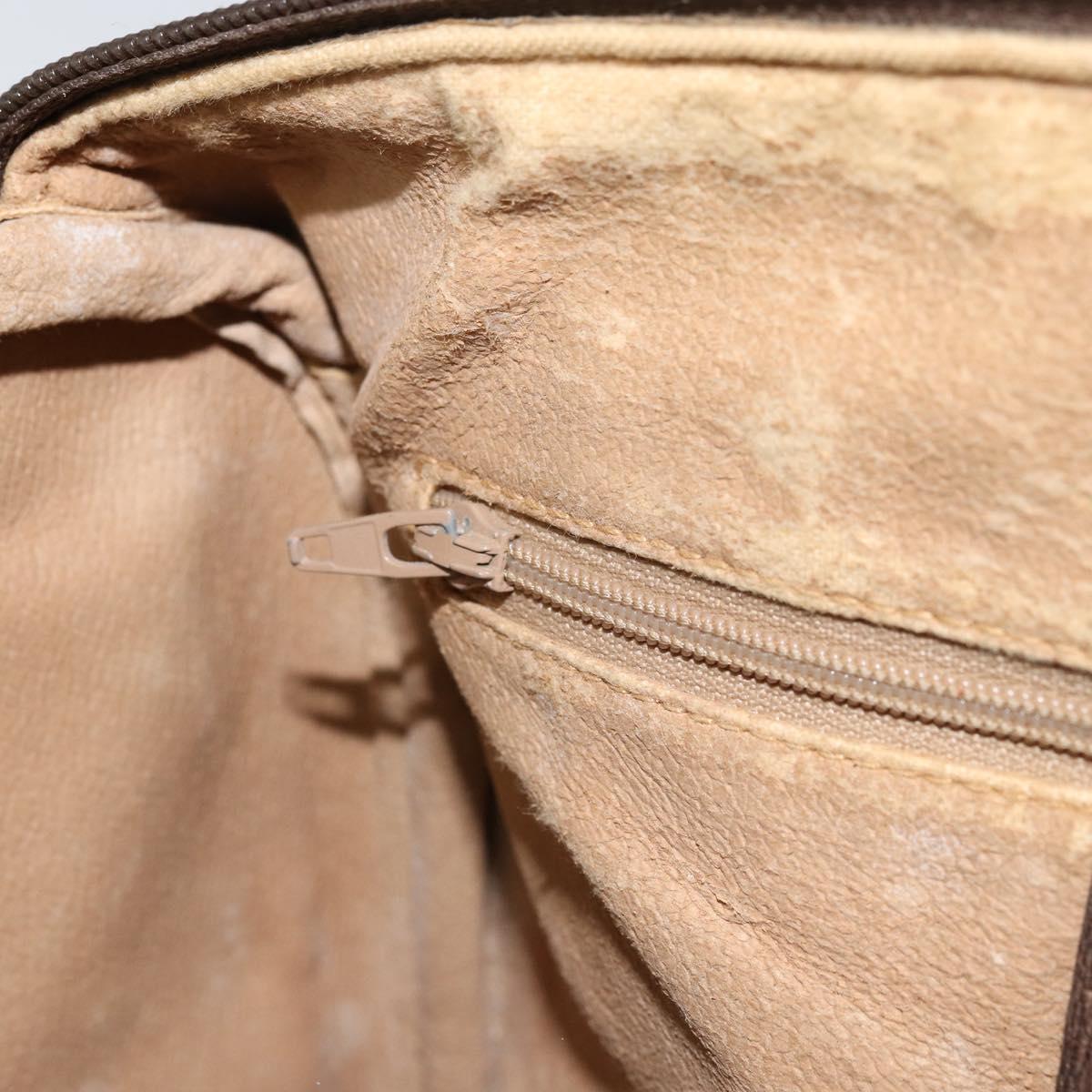 GUCCI GG Supreme Web Sherry Line Hand Bag PVC Beige Gold 40 02 006 Auth 151421