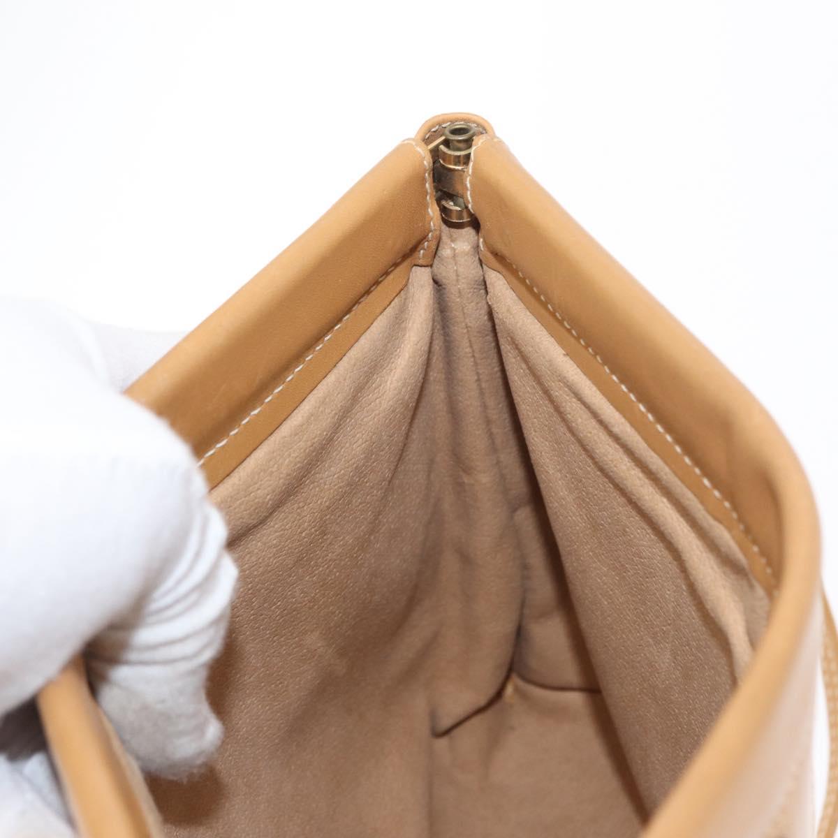 GUCCI Micro GG Supreme Shoulder Bag PVC Cream Gold 007 101 5553 Auth 151435