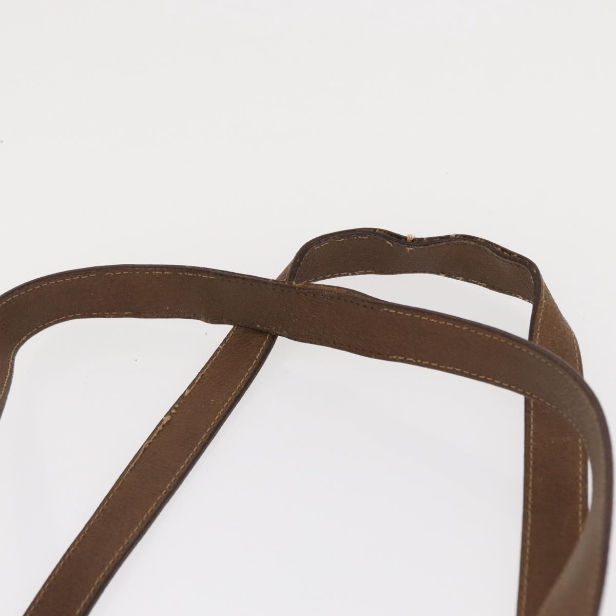 GUCCI GG Supreme Tote Bag PVC Beige Gold 39 02 061 Auth 151443