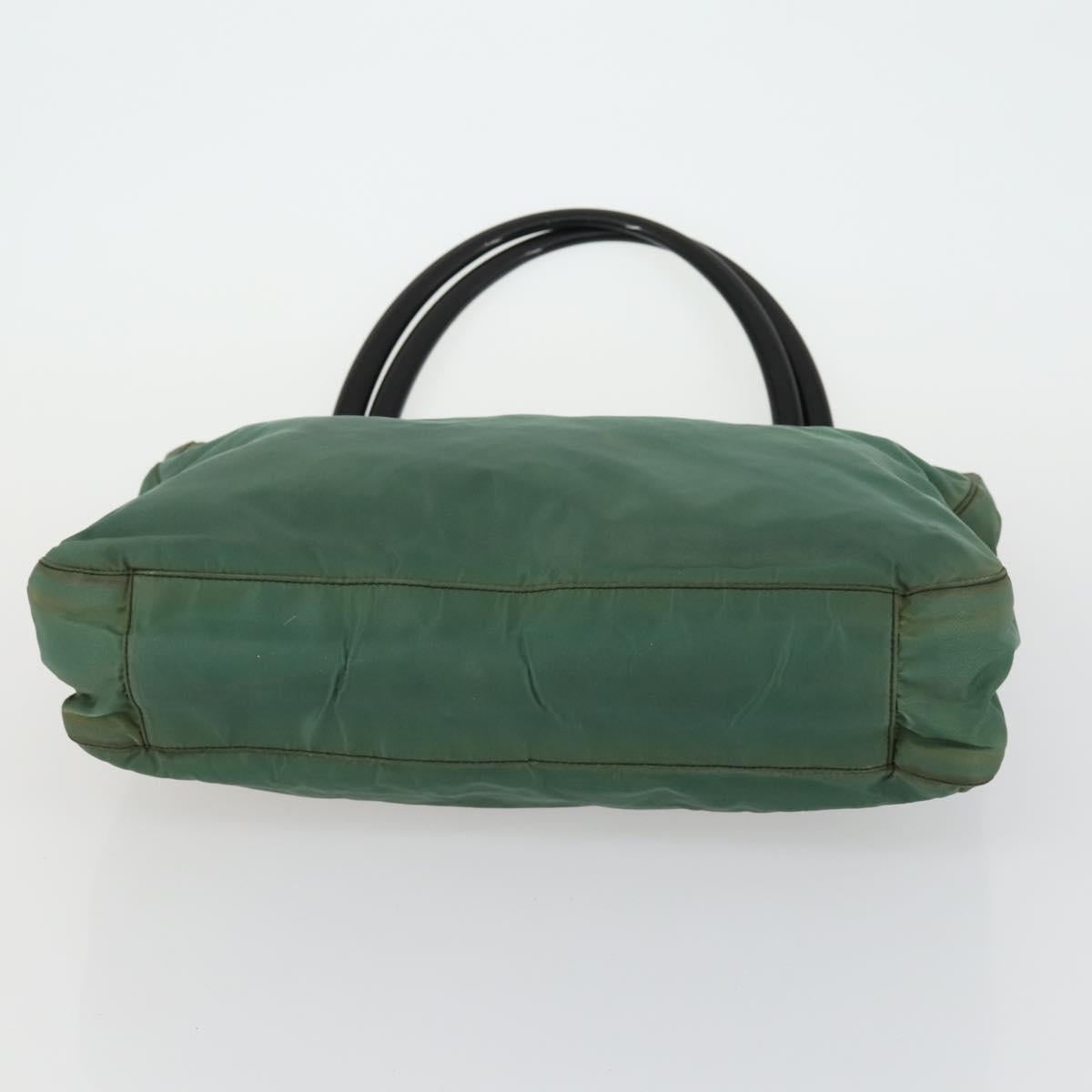 PRADA Tote Bag Nylon 2 Set Khaki Auth 151450