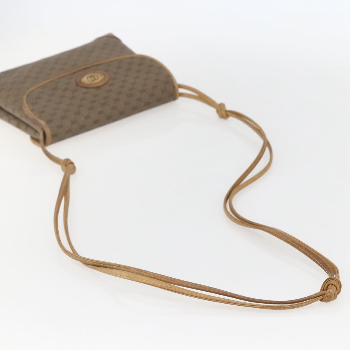 GUCCI Micro GG Supreme Shoulder Bag PVC Beige Gold 007 49 5548 Auth 151458