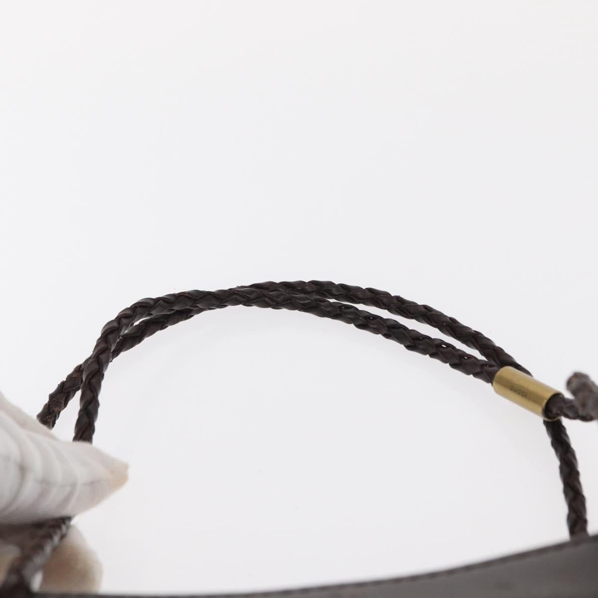 GUCCI GG Canvas Tote Bag Beige Gold 109143 Auth 151466