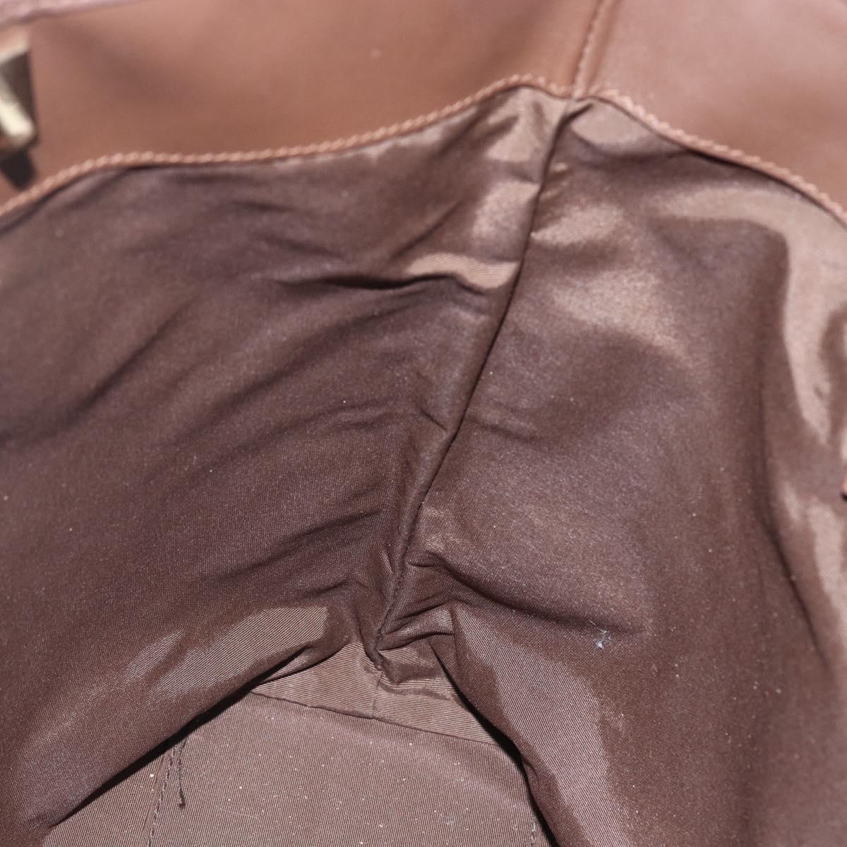 GUCCI GG Canvas Tote Bag Beige Gold 002 1098 Auth 151468