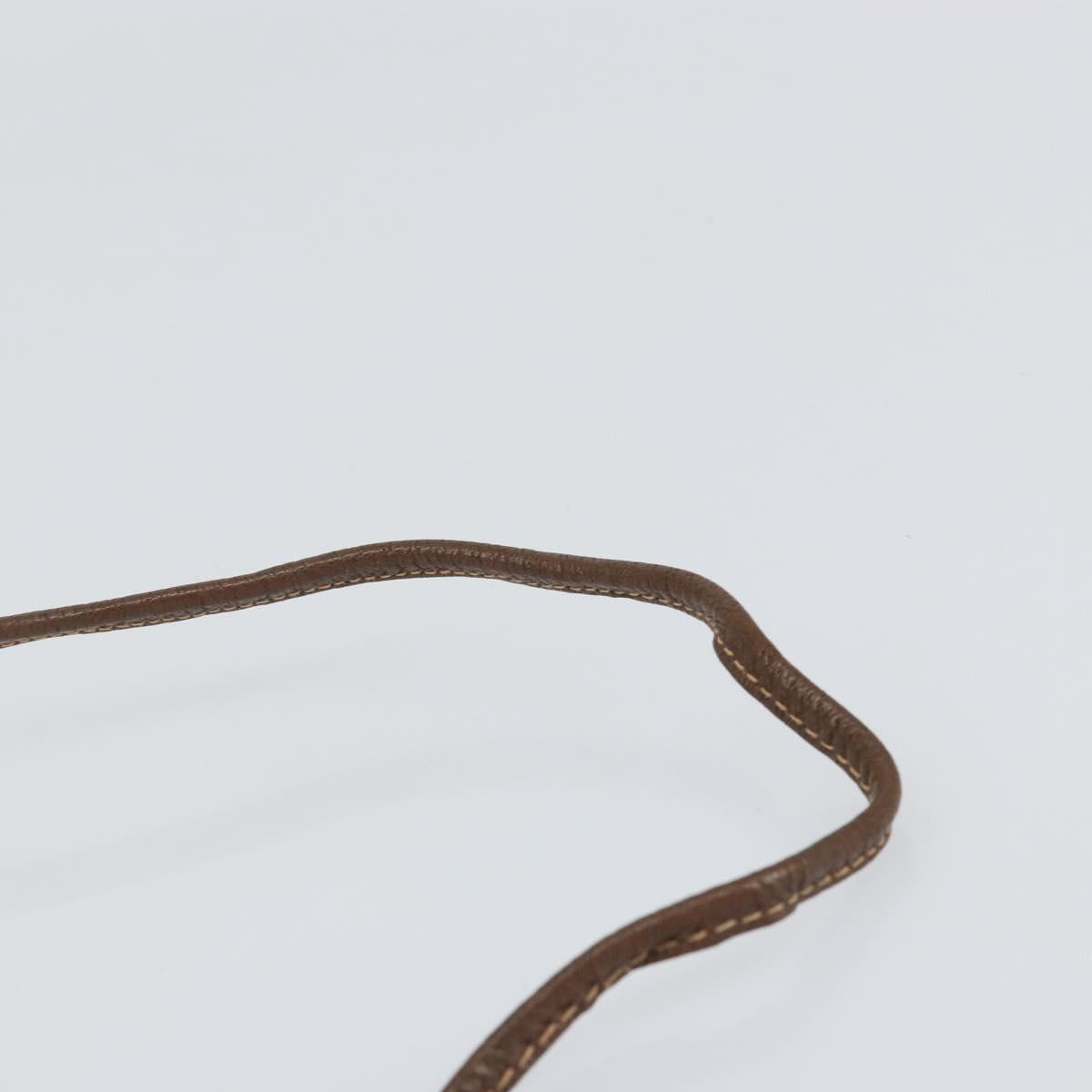 GUCCI GG Supreme Shoulder Bag PVC Beige Gold 97 02 068 Auth 151477