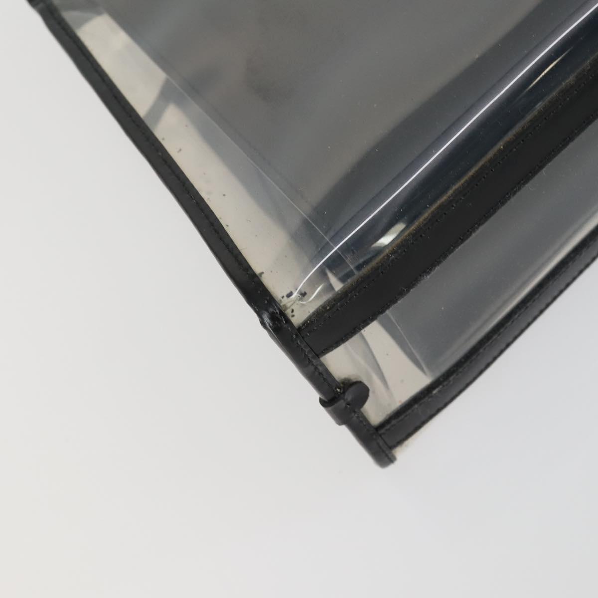 GUCCI Hand Bag Vinyl Clear 000 2058 0548 5 Auth 151521