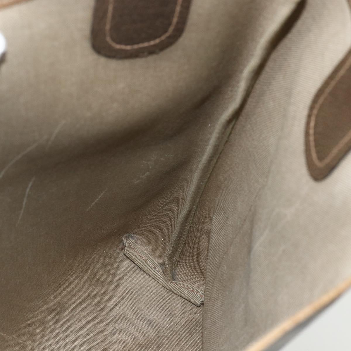 GUCCI GG Supreme Web Sherry Line Tote Bag PVC Beige Red 39 02 003 Auth 151523