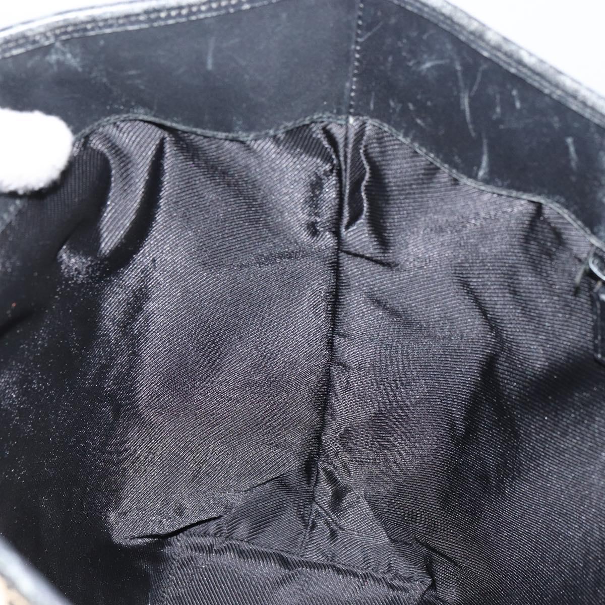 GUCCI GG Canvas Tote Bag Beige Gold 002 1098 Auth 151536