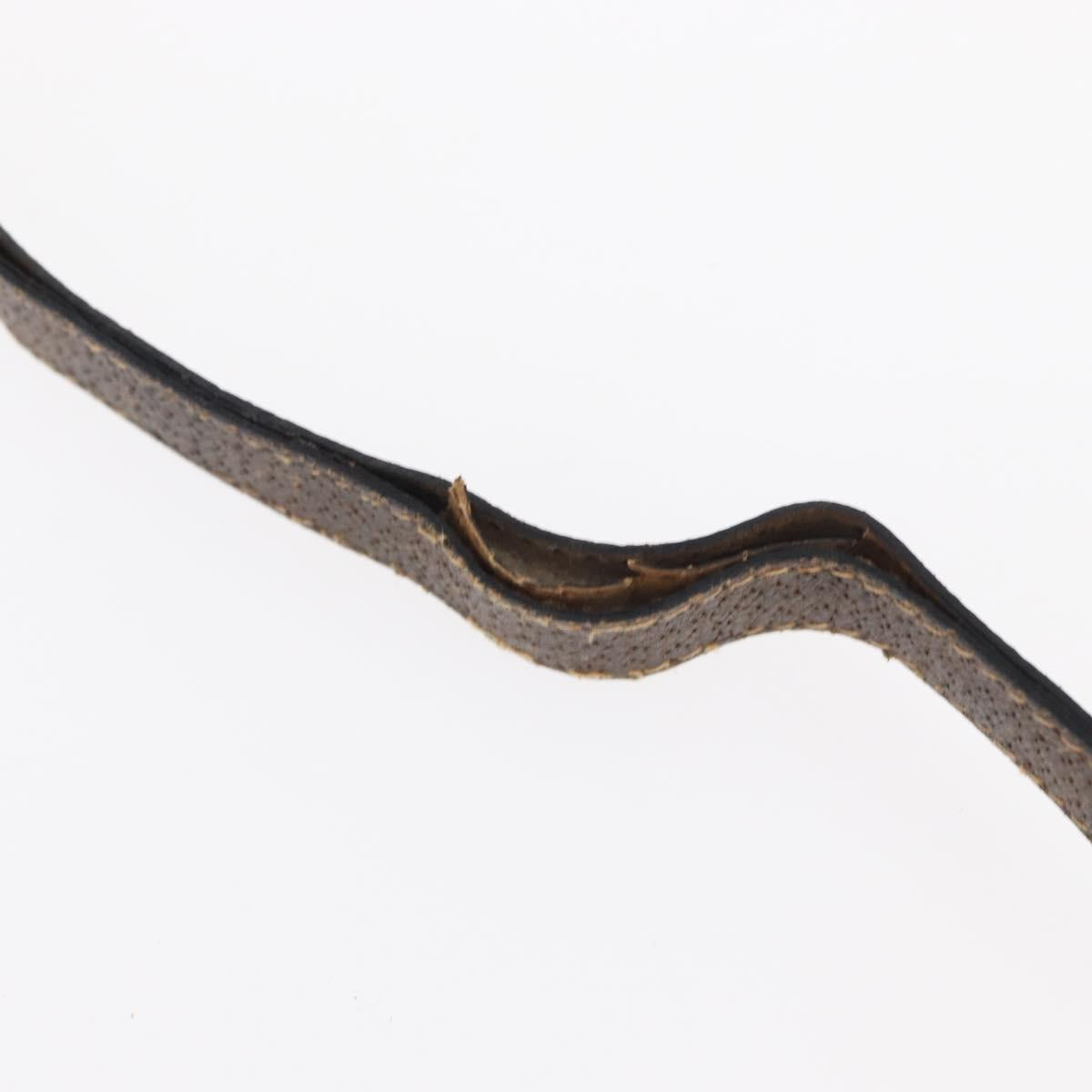 GUCCI GG Supreme Web Sherry Line Bag PVC Beige Gold 32 02 004 Auth 151575