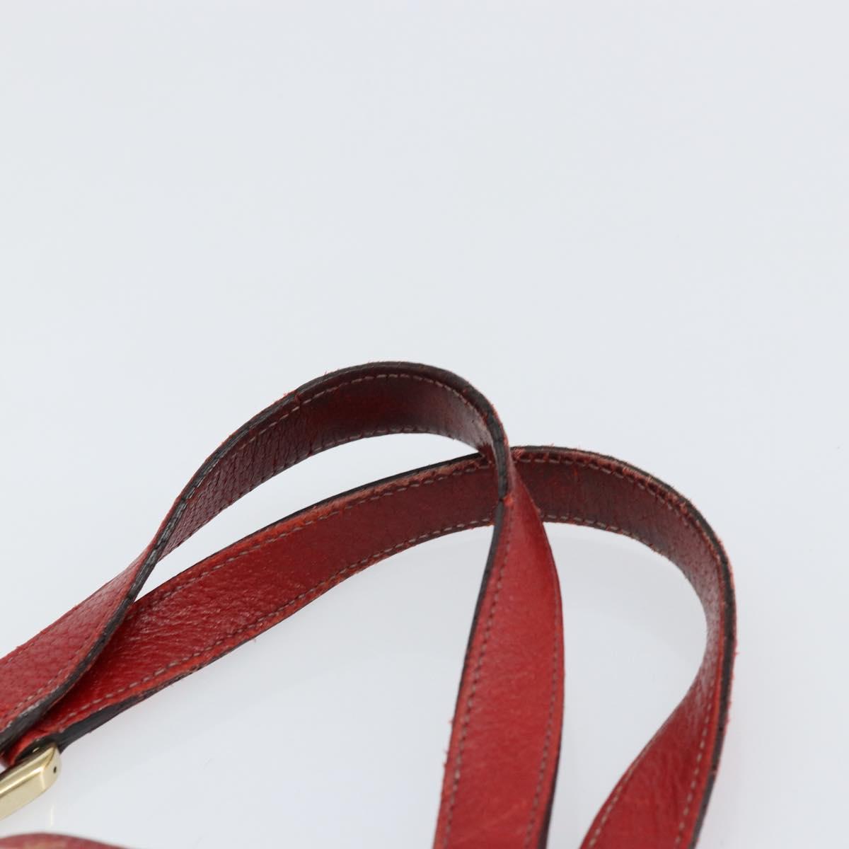 GUCCI GG Canvas Hand Bag Navy Gold 130739 Auth 151583