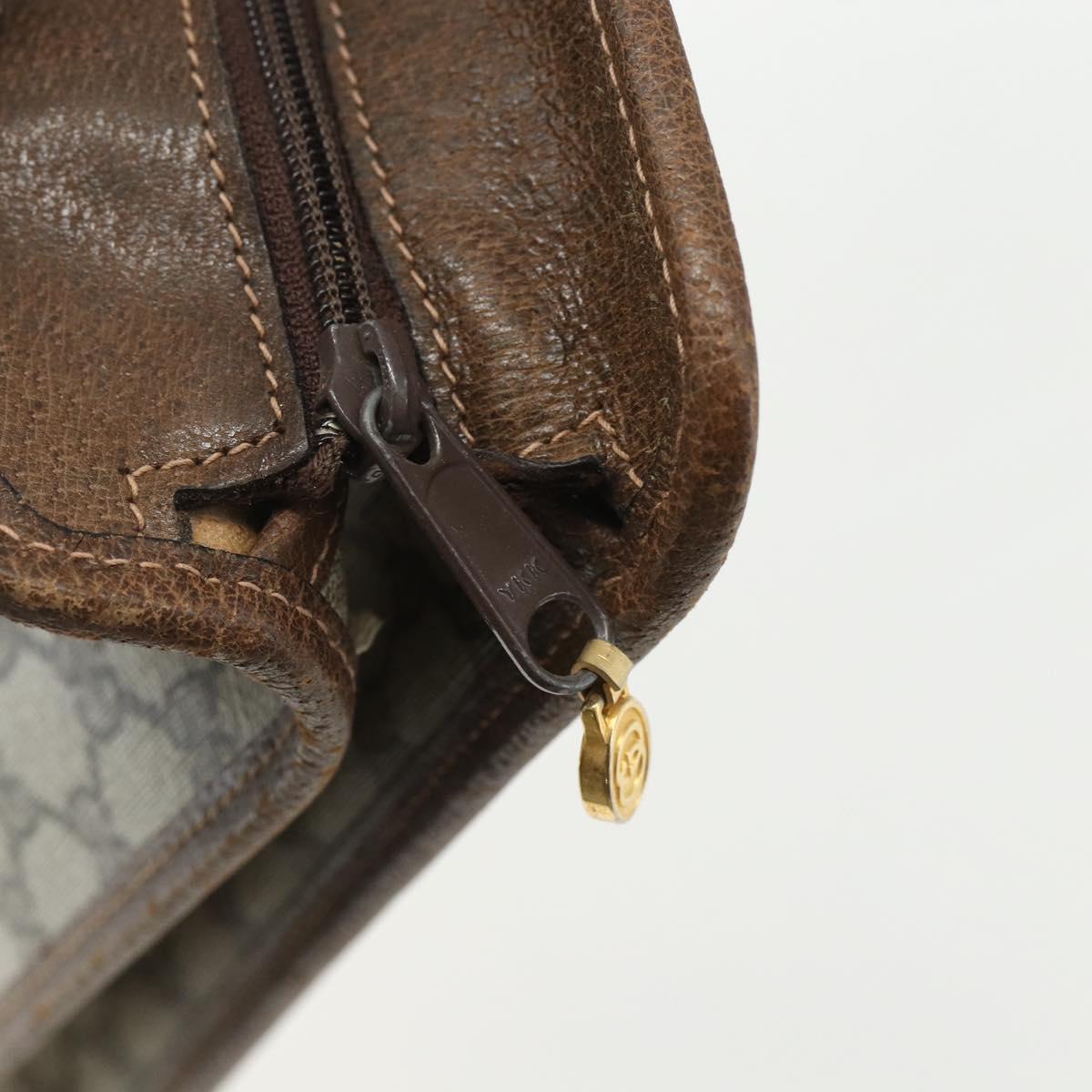 GUCCI GG Supreme Web Sherry Line Tote Bag PVC Beige Red 010 378 Auth 151617