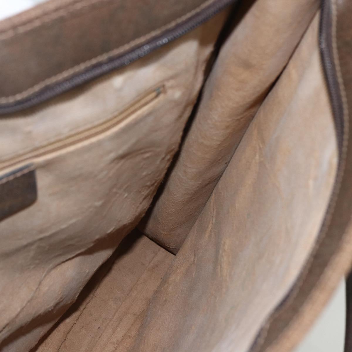 GUCCI GG Supreme Web Sherry Line Tote Bag PVC Beige Red 010 378 Auth 151617