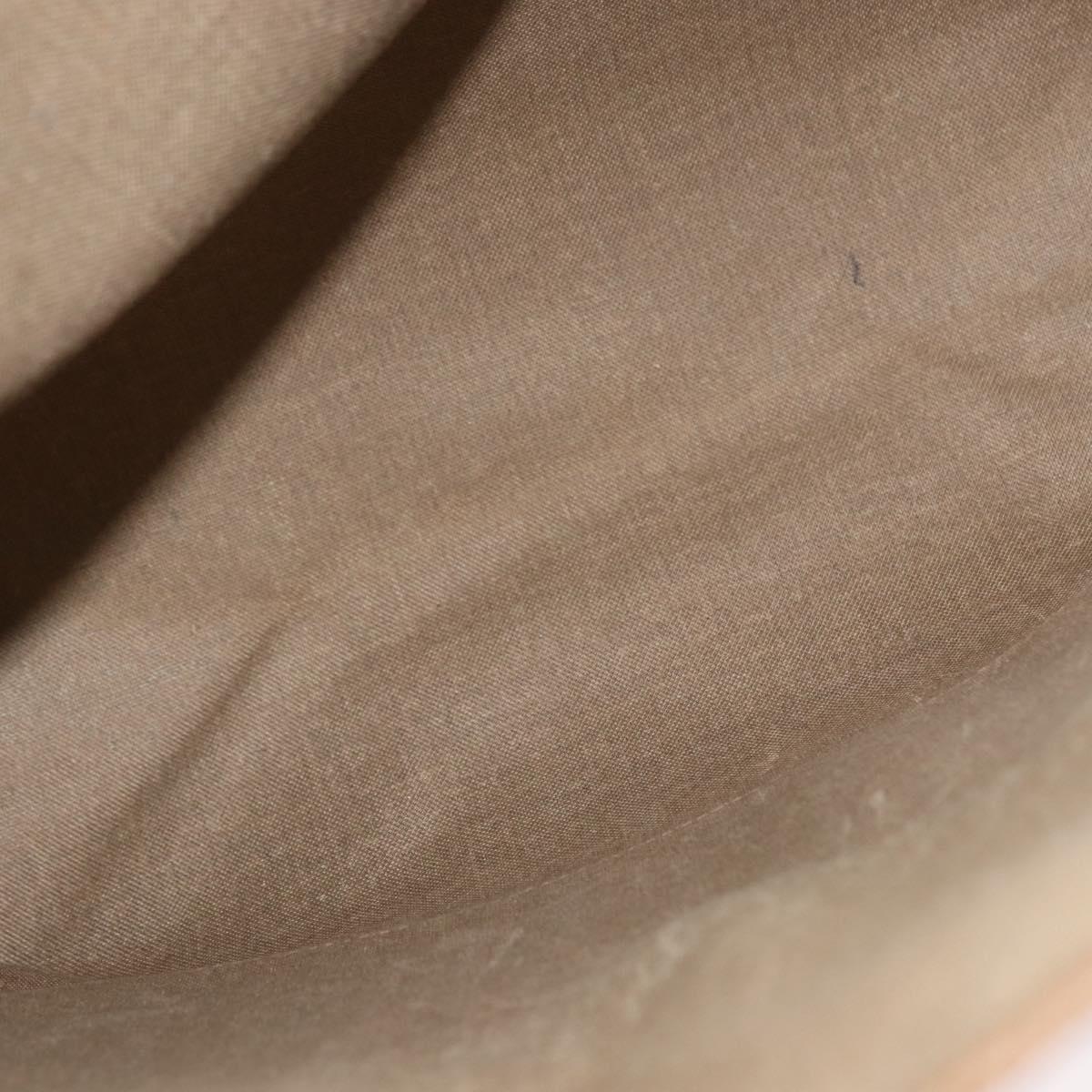 GUCCI GG Supreme Web Sherry Line Tote Bag PVC Beige Gold 39 02 003 Auth 151648