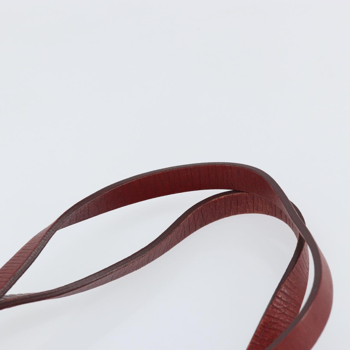 GUCCI GG Canvas Tote Bag Red Gold 107757 Auth 151652