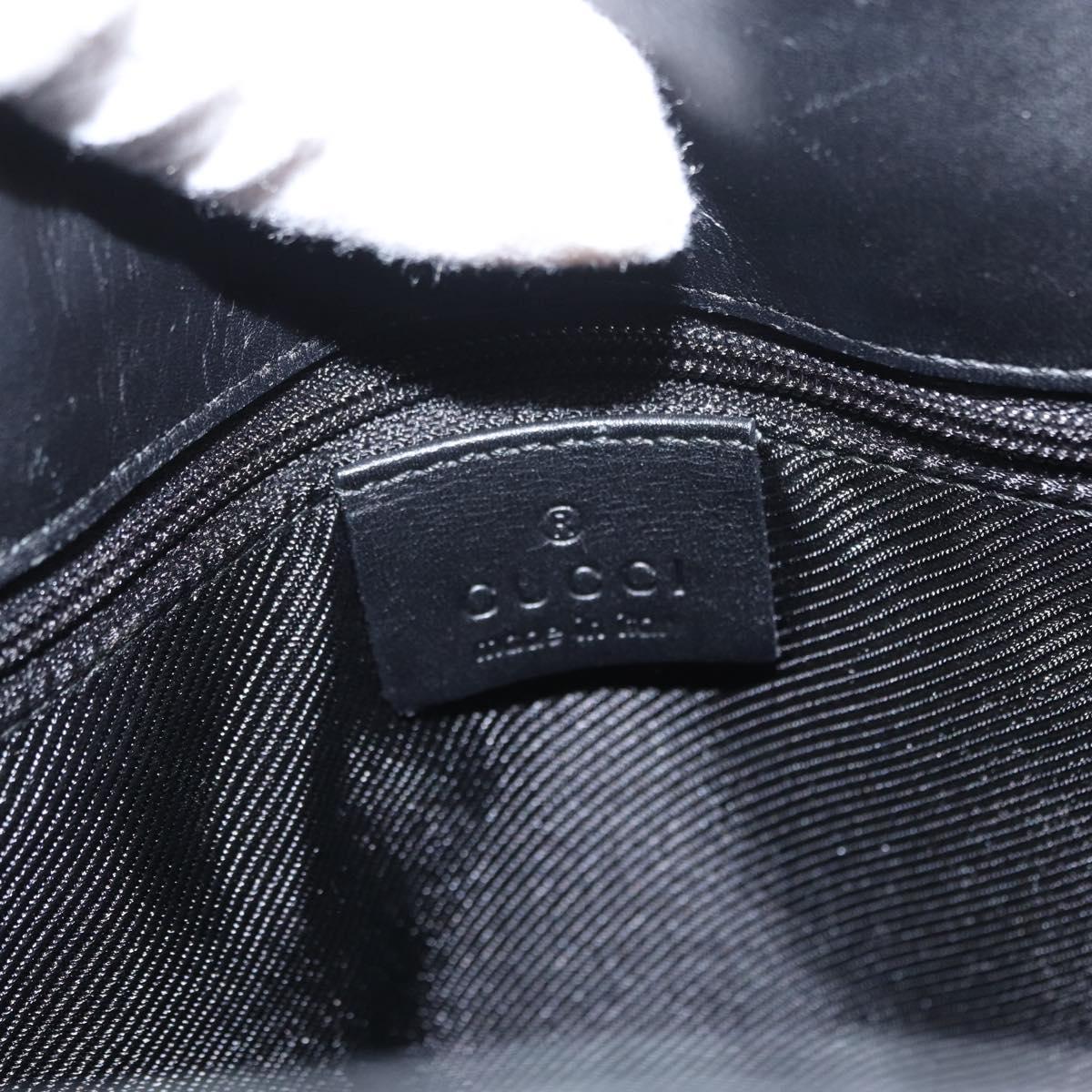 GUCCI GG Canvas Shoulder Bag Beige Navy gold 001 4231 Auth 151662