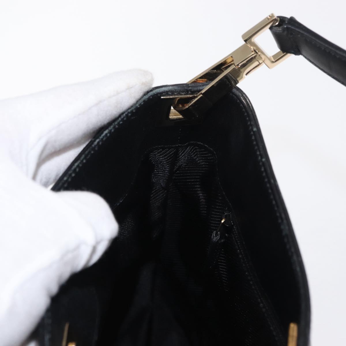 GUCCI GG Canvas Shoulder Bag Beige Navy gold 001 4231 Auth 151662