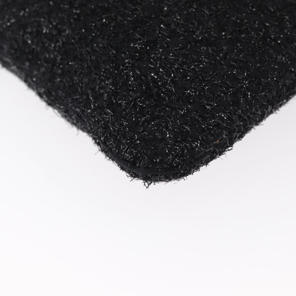 PRADA Hand Bag Nylon Black Auth 151666