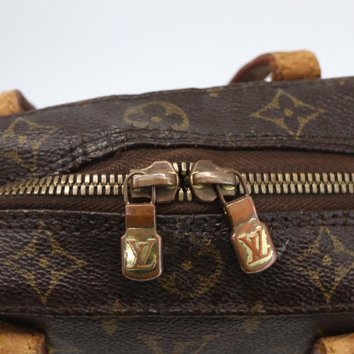 LOUIS VUITTON Monogram Spontini Hand Bag M47500 LV Auth 151680