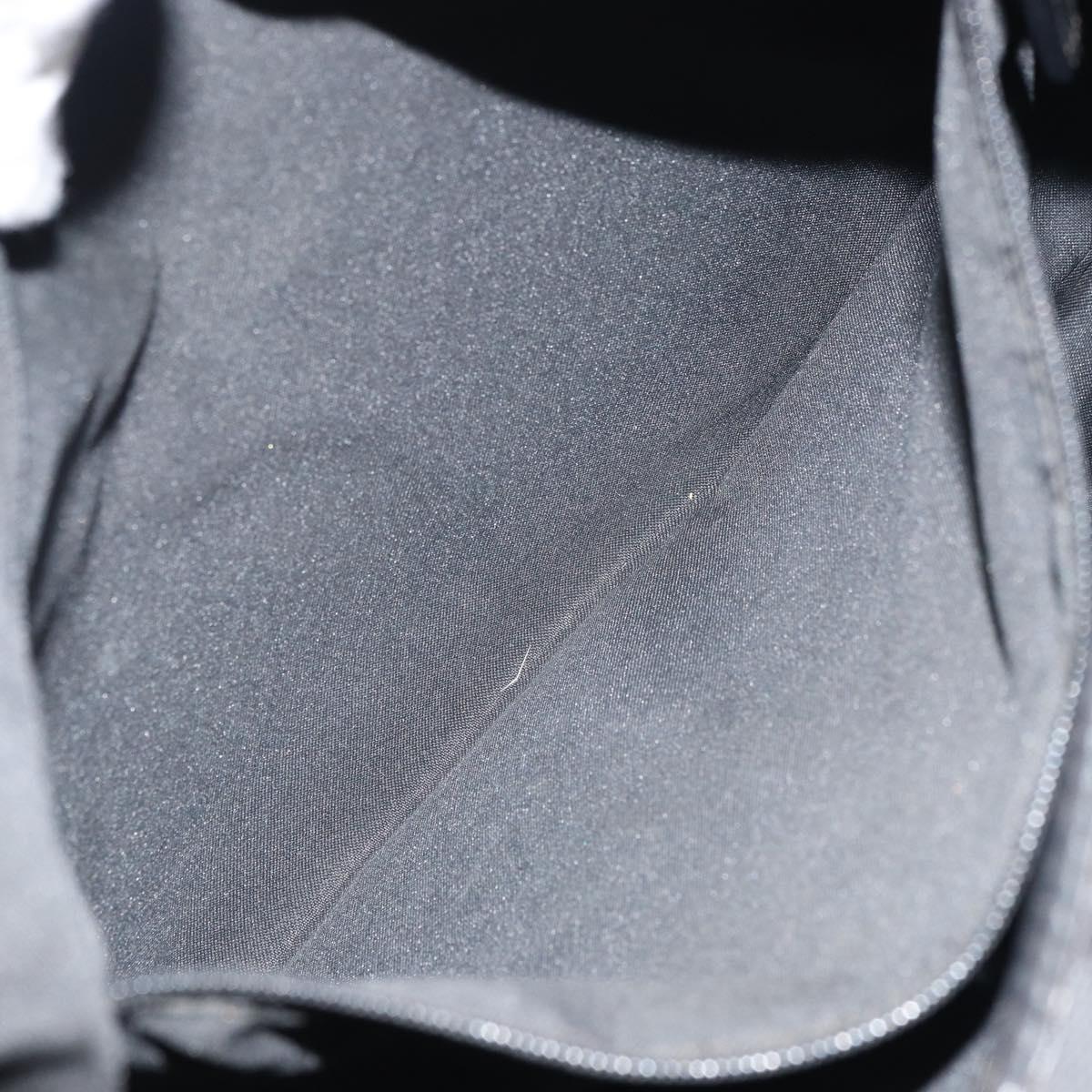 GUCCI GG Canvas Jackie Shoulder Bag Black Silver 001 3346 Auth 151687