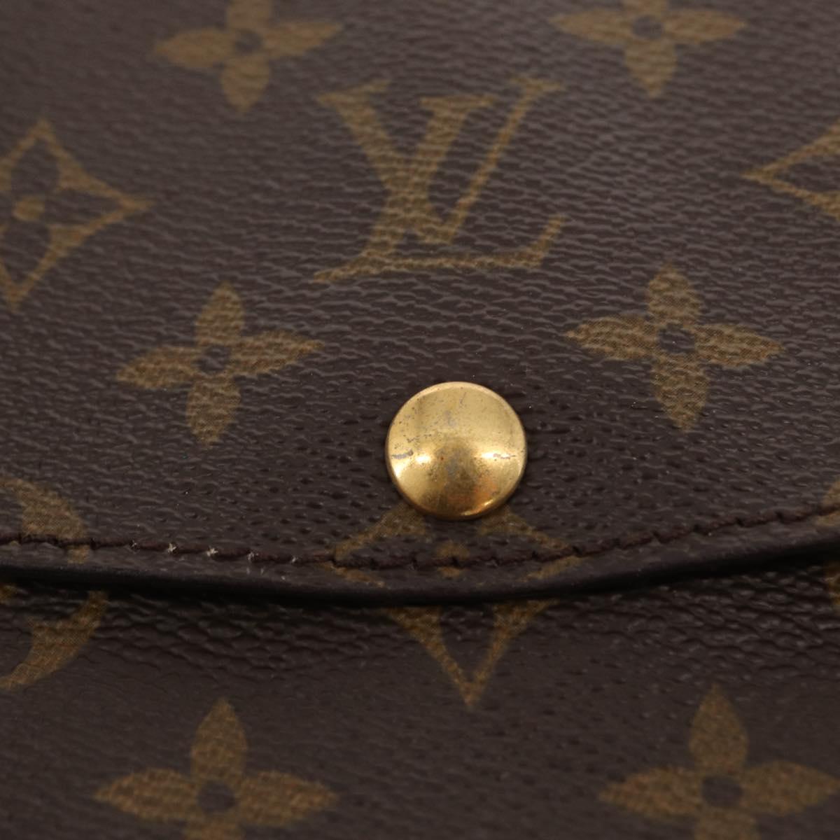 LOUIS VUITTON Monogram Double Rabat Shoulder Bag M51815 LV Auth 151698