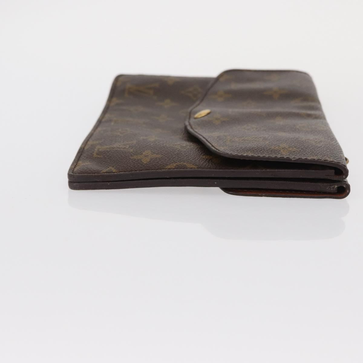 LOUIS VUITTON Monogram Double Rabat Shoulder Bag M51815 LV Auth 151698