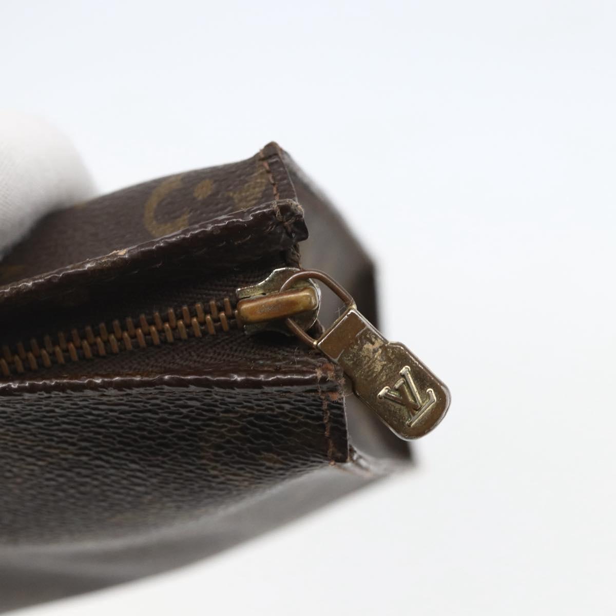 LOUIS VUITTON Monogram Poche Toilette 26 Pouch M47542 LV Auth 151703