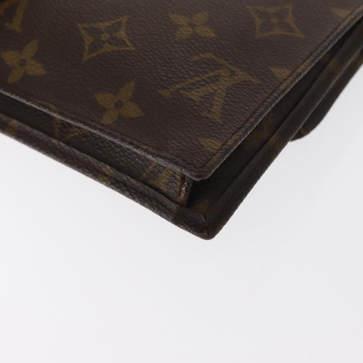 LOUIS VUITTON Monogram Pochette Rabat 20 Clutch Bag M51935 LV Auth 151707