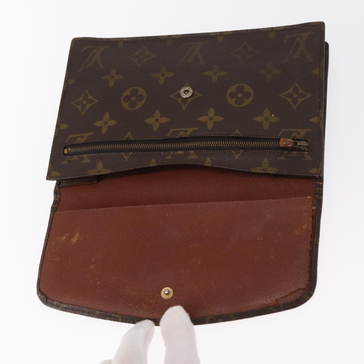 LOUIS VUITTON Monogram Pochette Rabat 20 Clutch Bag M51935 LV Auth 151707