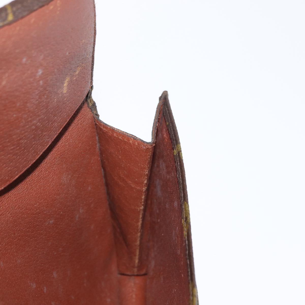 LOUIS VUITTON Monogram Pochette Rabat 20 Clutch Bag M51935 LV Auth 151707