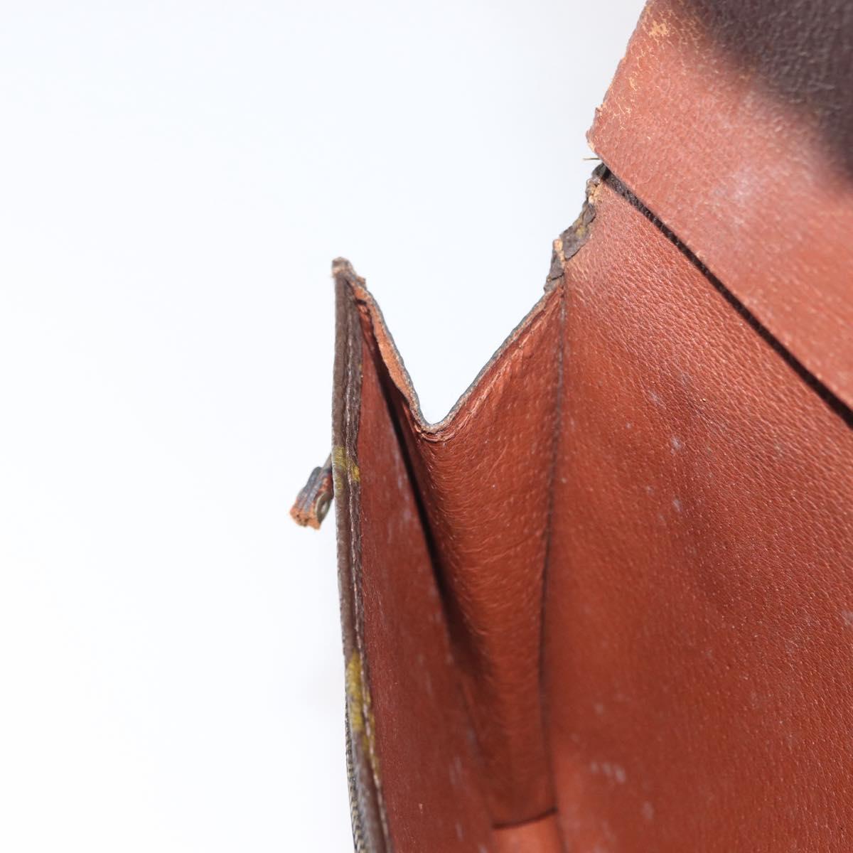 LOUIS VUITTON Monogram Pochette Rabat 20 Clutch Bag M51935 LV Auth 151707