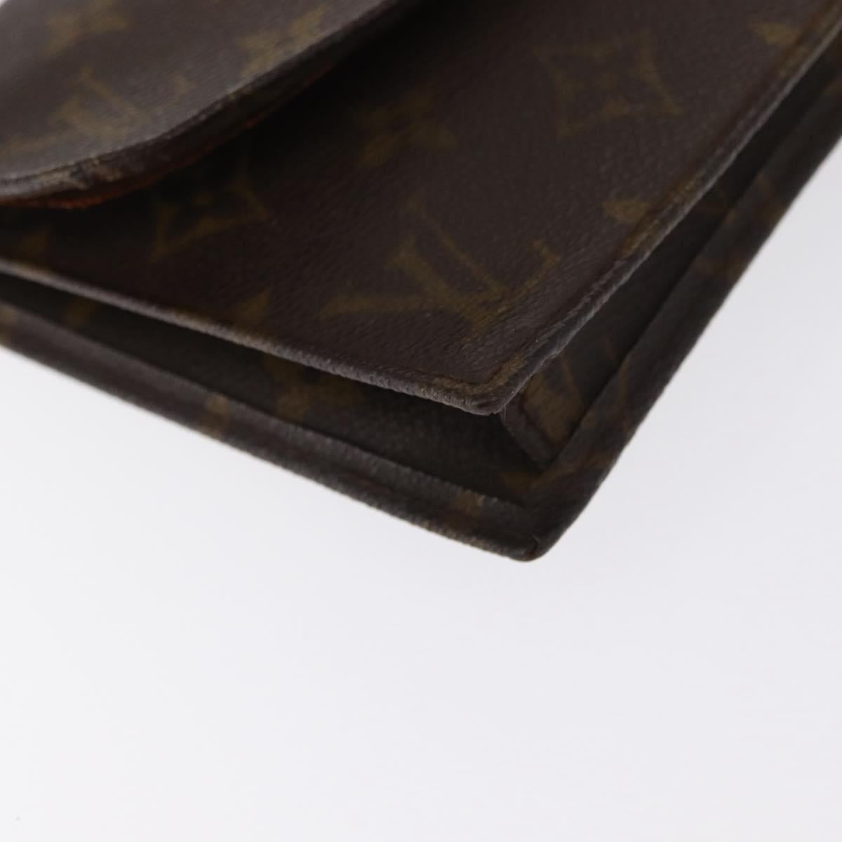 LOUIS VUITTON Monogram Pochette Rabat 20 Clutch Bag M51935 LV Auth 151707