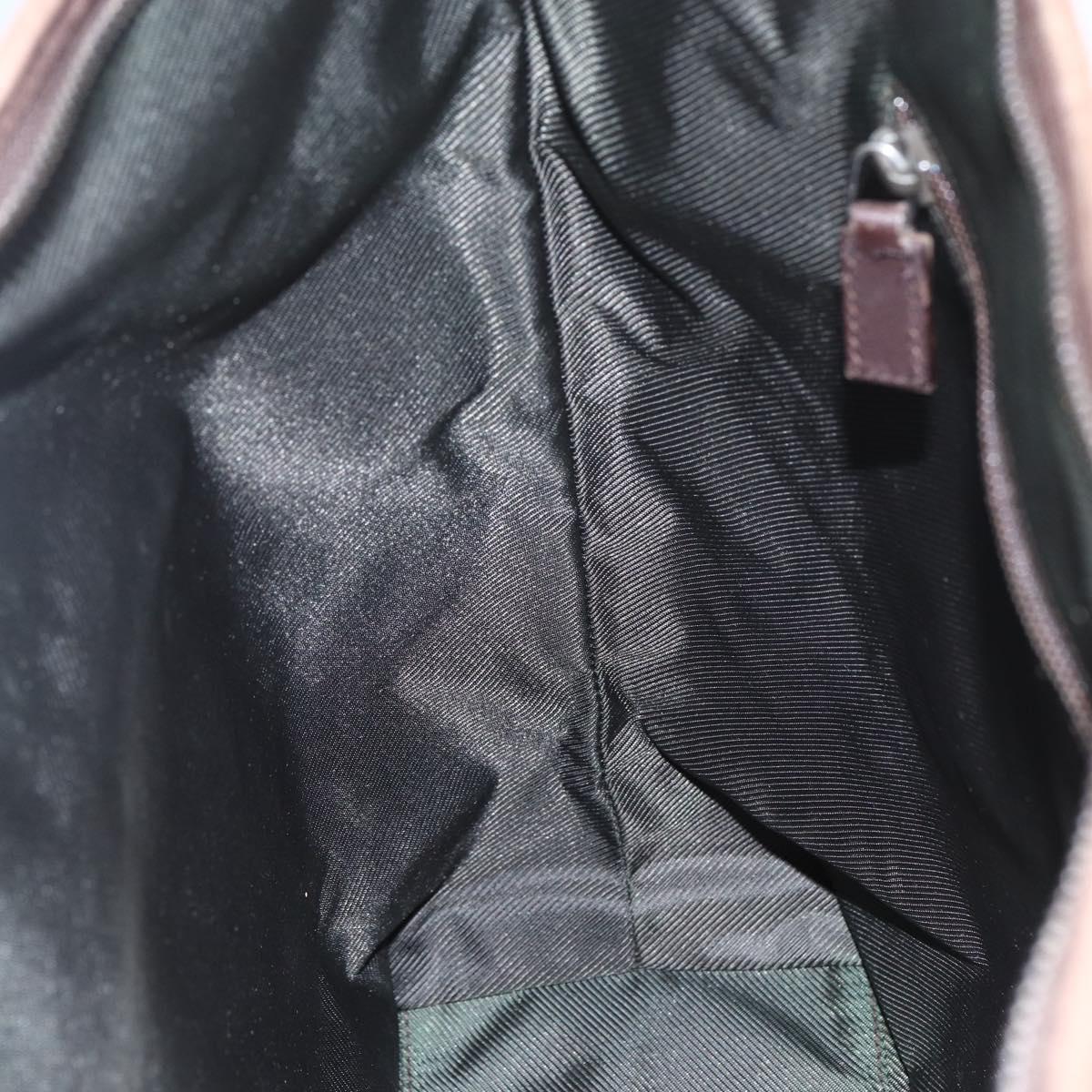 GUCCI GG Supreme Tote Bag PVC Beige Silver 108832 Auth 151708