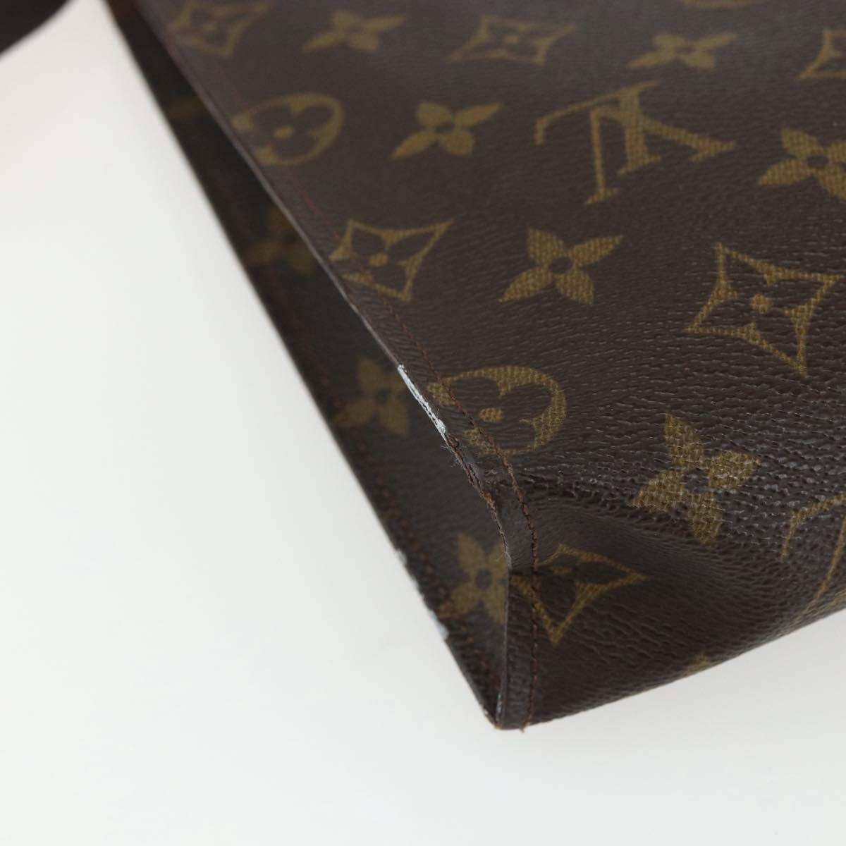 LOUIS VUITTON Monogram Poche Toilette 26 Pouch M47542 LV Auth 151710