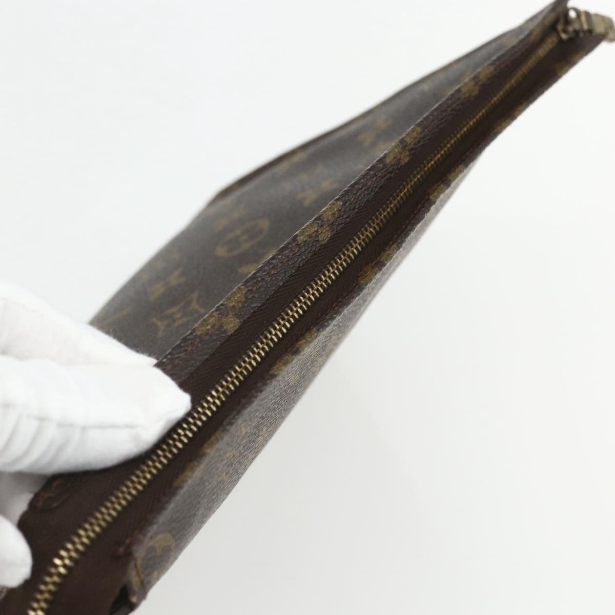 LOUIS VUITTON Monogram Poche Toilette 26 Pouch M47542 LV Auth 151710