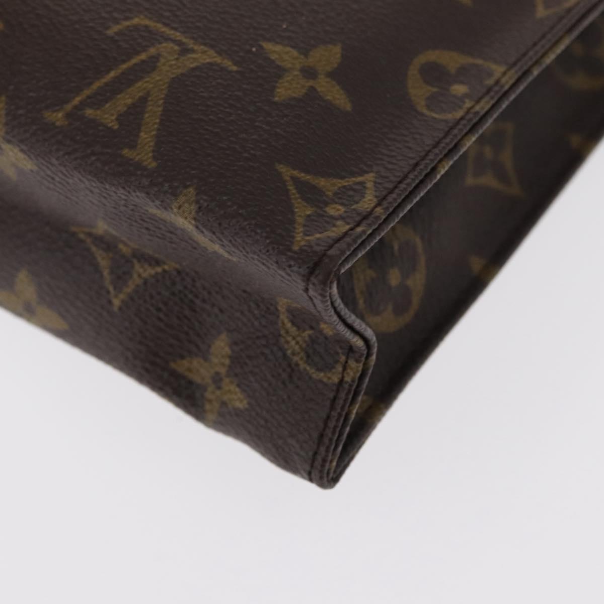 LOUIS VUITTON Monogram Poche Toilette 26 Pouch M47542 LV Auth 151711