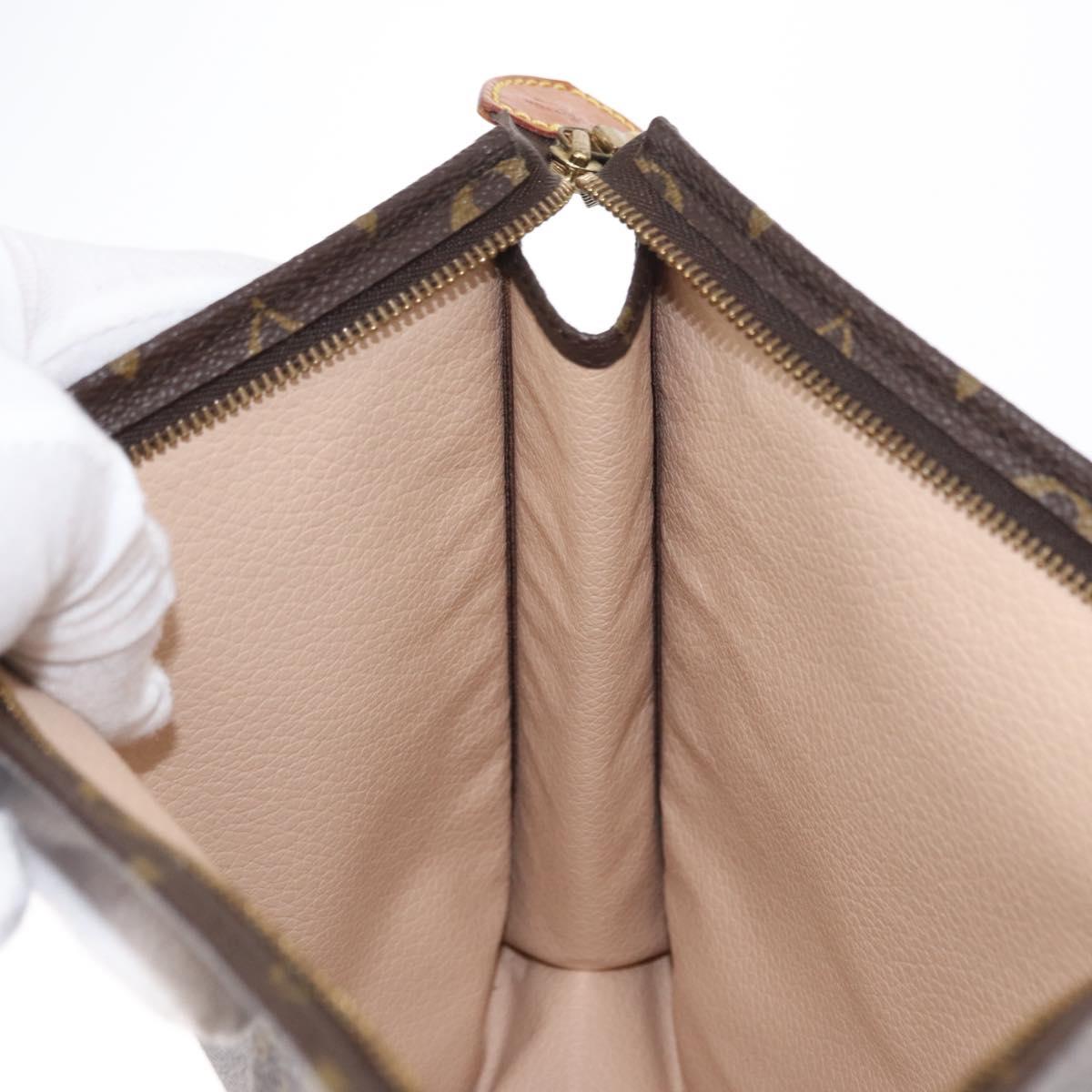 LOUIS VUITTON Monogram Poche Toilette 26 Pouch M47542 LV Auth 151711