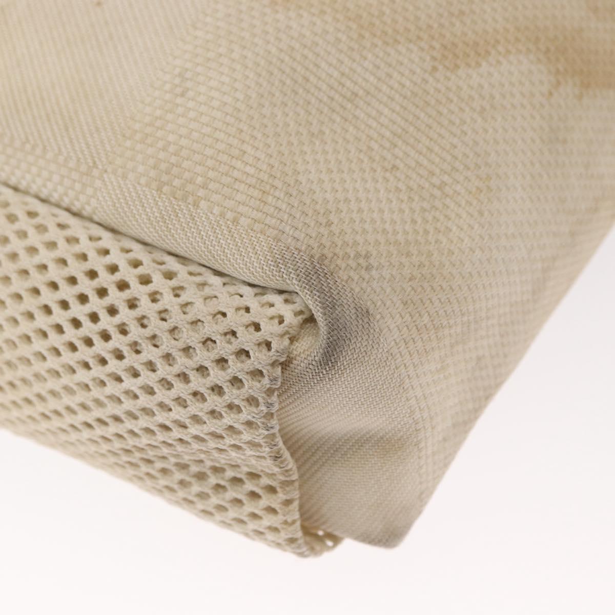 LOUIS VUITTON Damier Geant LV Cup Weatherly Bag White M80637 LV Auth 151732